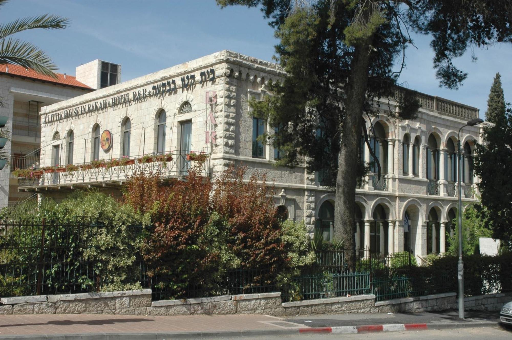 Hotel The Little House In Bakah Jerusalén Exterior foto